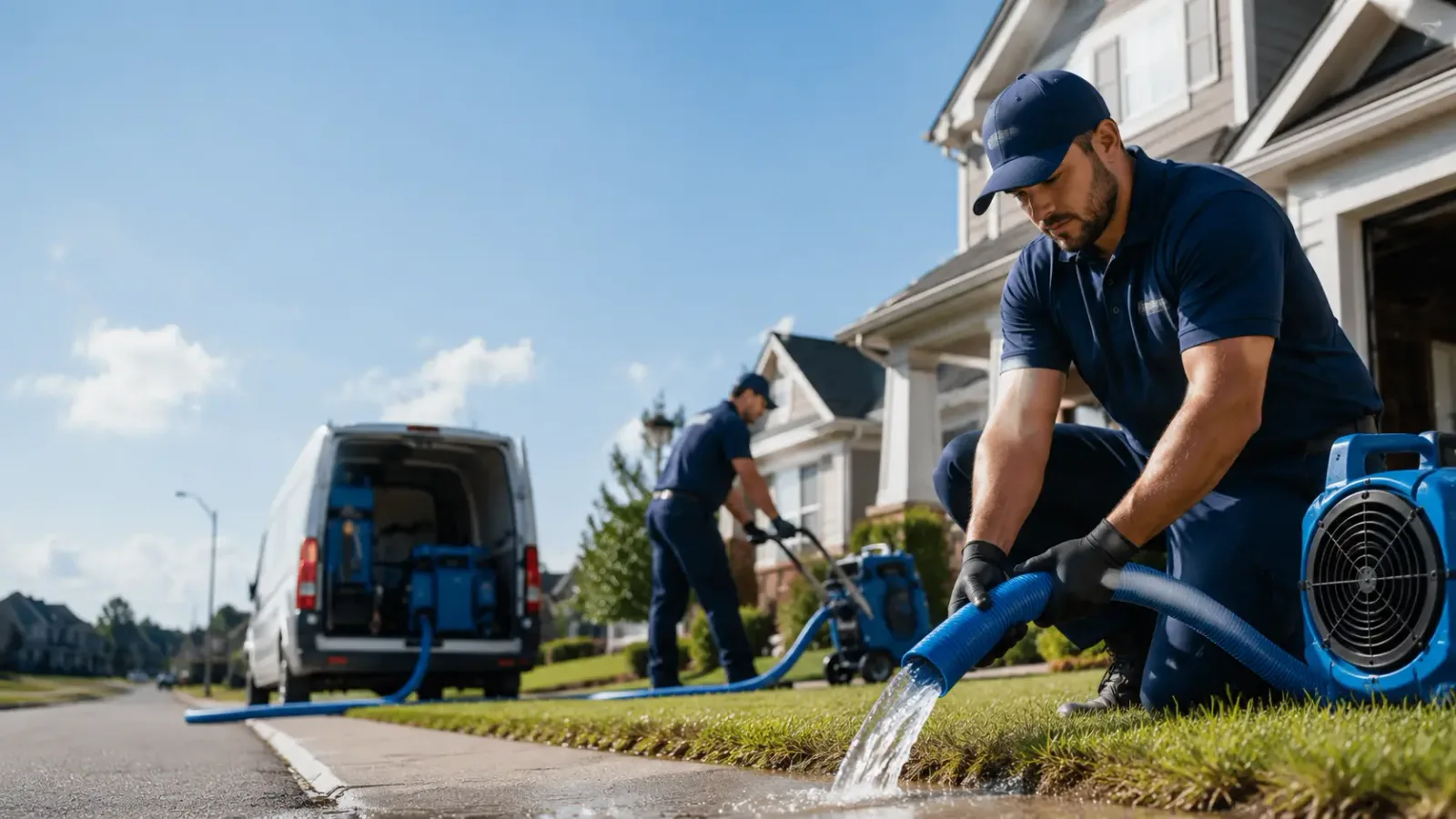 Flood Damage Restoration in Dyess Afb, TX